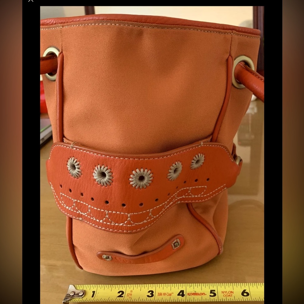 Cole Haan Orange ladies bag with handle